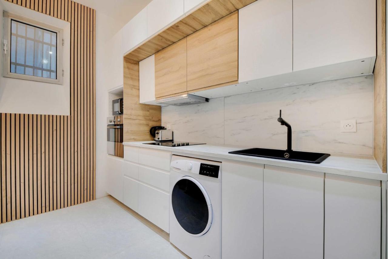 Cosy Apartment - 2Br-6P - Haut Marais Parijs Buitenkant foto